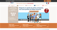Desktop Screenshot of client.ancv.com